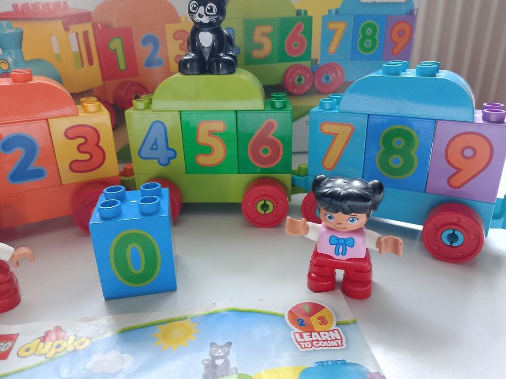 LEGO Duplo pociąg z cyferkami
