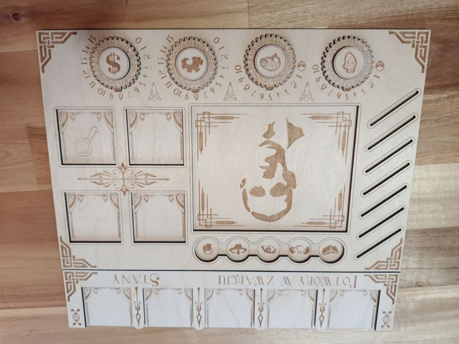 Tacka badacza do gry horror w Arkham 3 edycja