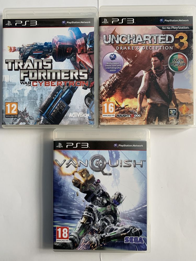 Jogos Playstation 3 Completos (Como Novos/Selo IGAC)