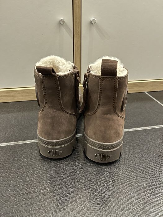 Botas Palladium com pelo