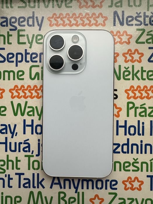 Iphone 15 pro 128gb silver 95%батарея