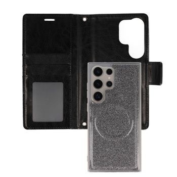 Liavec Glitter Magsafe Book Case do Samsung Galaxy S24 Plus