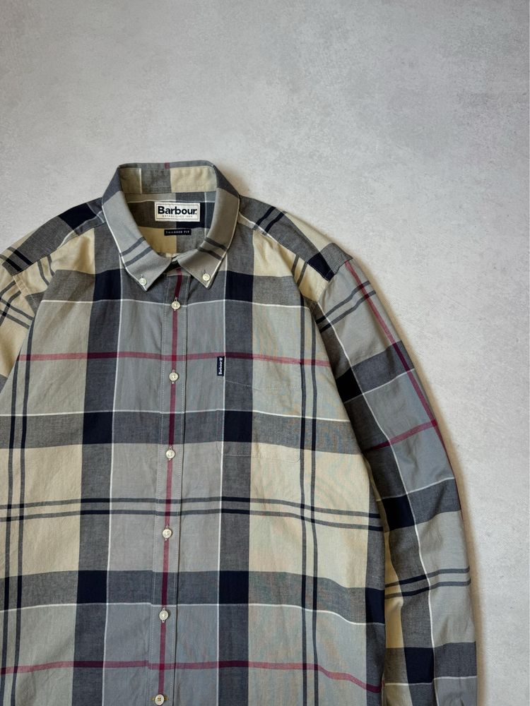 Рубашка Barbour мужская в клетку (оригинал)