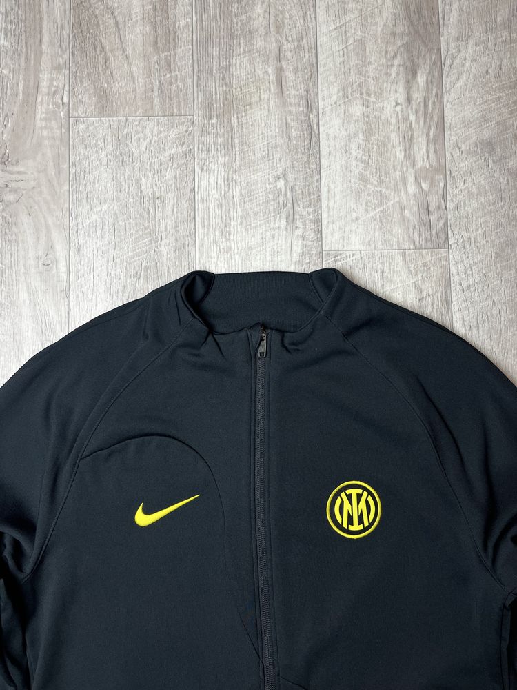Спортивная кофта Nike Inter размер S оригинал чёрная футбольная найк