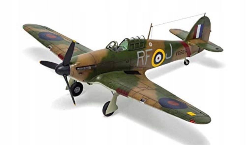 Samolot Hawker Hurricane Mk.I model Airfix A05127A skala 1/48