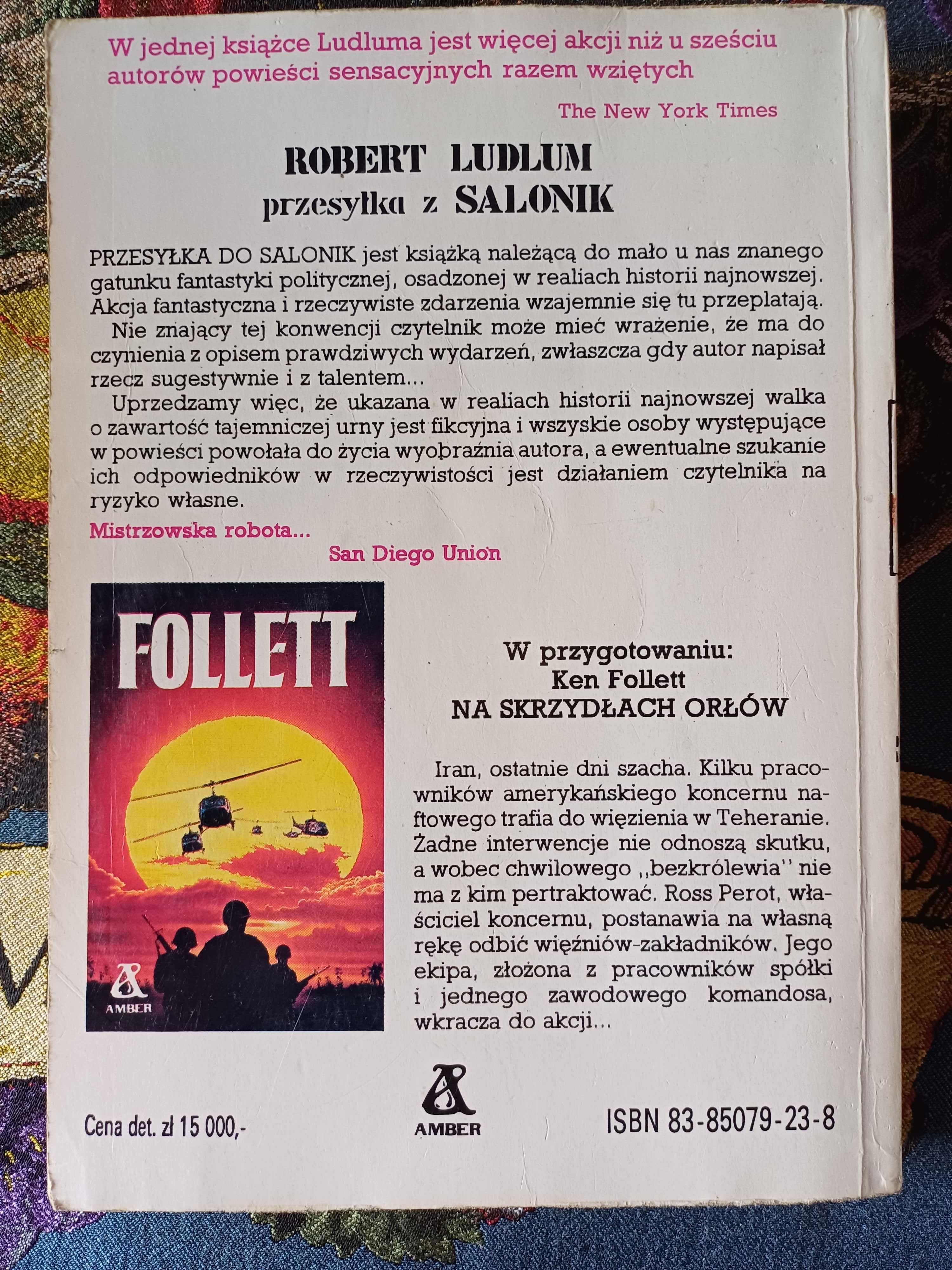 Przesyłka z Salonik- Robert Ludlum