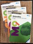 Livros de testes Matemática, Físico-Química e Ciências Naturais 9 Ano