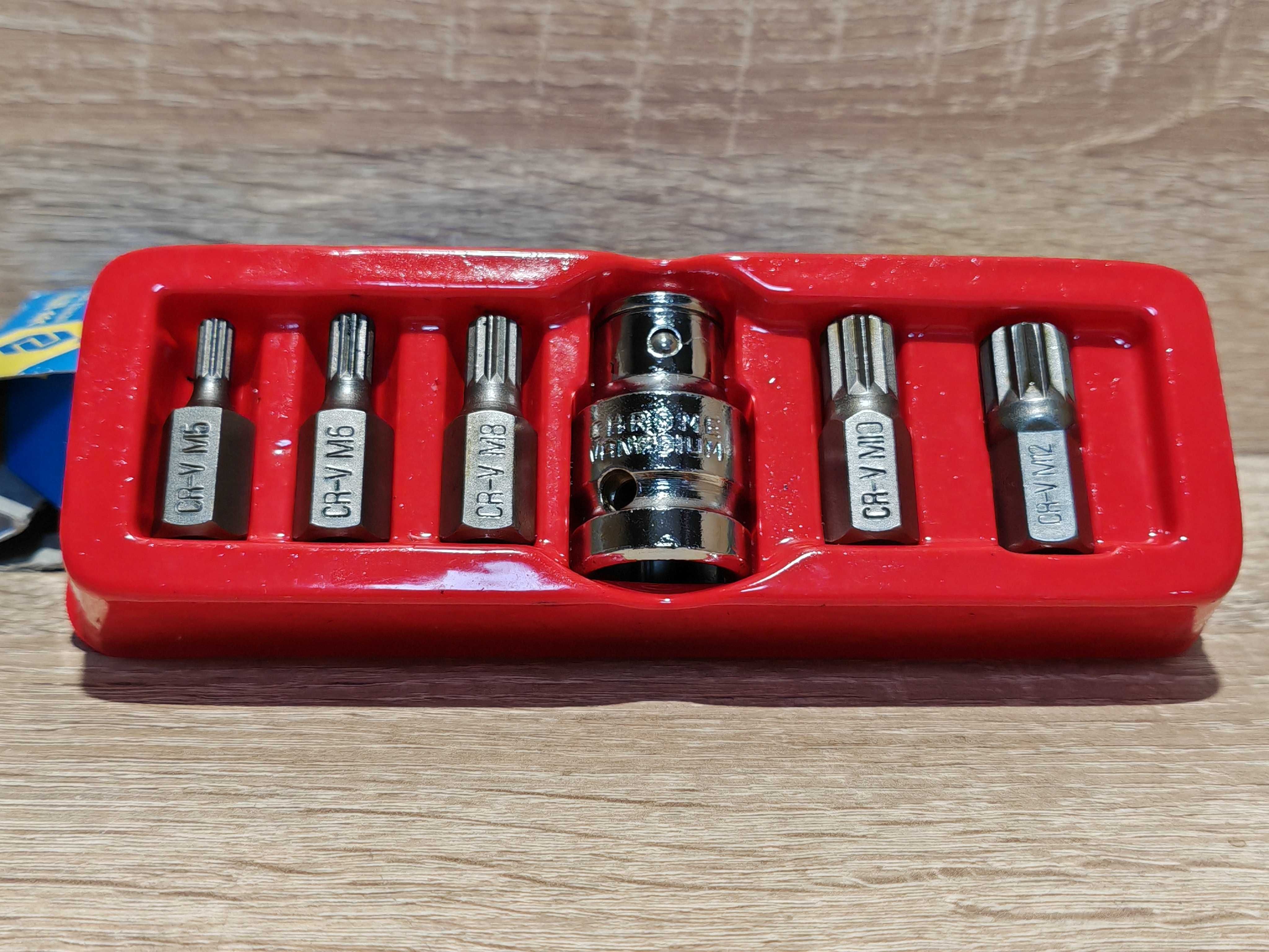 Zestaw Vorel 66760 klucze SPLINE m5-m12