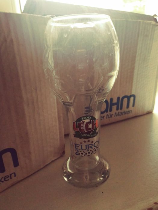 Szklanki kufle Lech Euro 2000 Wembley komplet orygialny 12szt