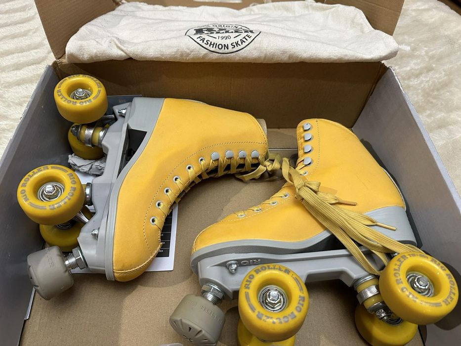 Ролики Квады Rio Roller Signature Yellow 37