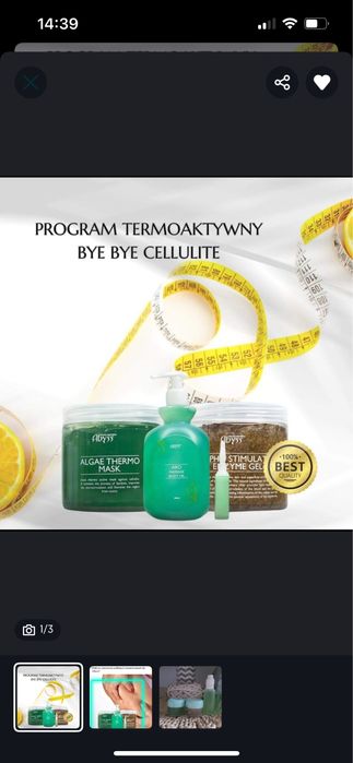 Zestaw antycellulitowy - program termoaktywny -abyss