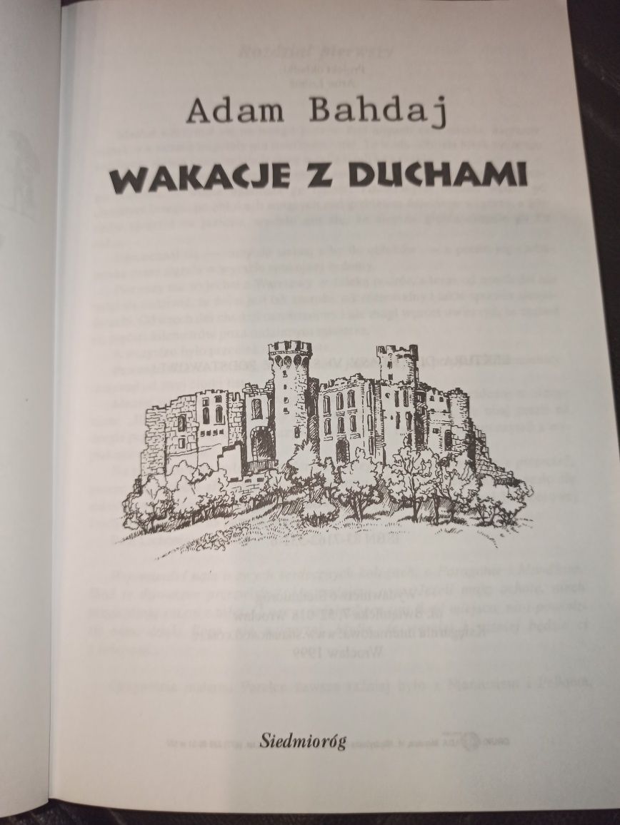 Wakacje z duchami A. Bahdaj