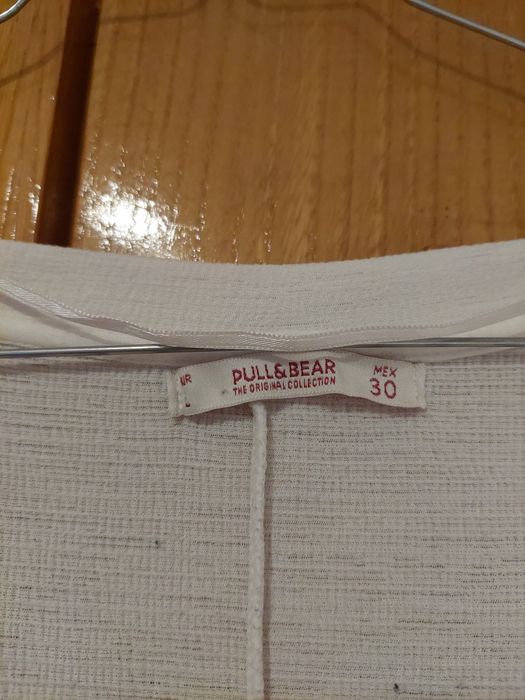 Blusa branca Pull&bear