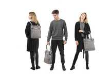 Сумка тоут QWSTION Organic Washed Grey Tote Bag