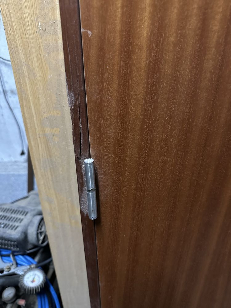 Porta mogno com aro