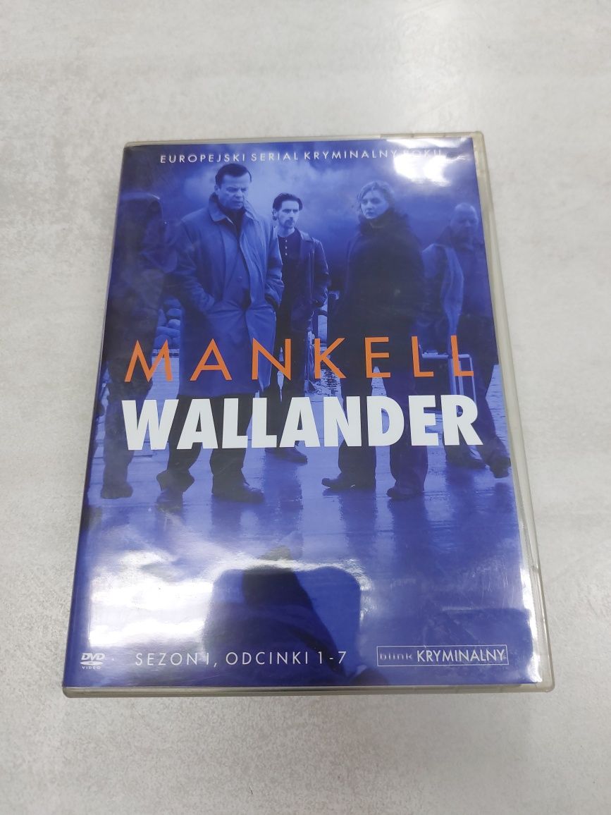 Wallander. Dvd. Sezon 1. Odcinki 1-7.