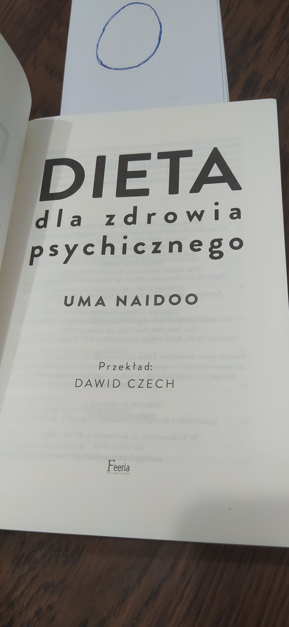 Dieta dla zdrowia psychicznego Uma Naidoo