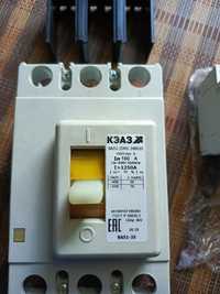 Автоматичний вимикач КЕАЗ ВА51-35 м1-340010.   100 А