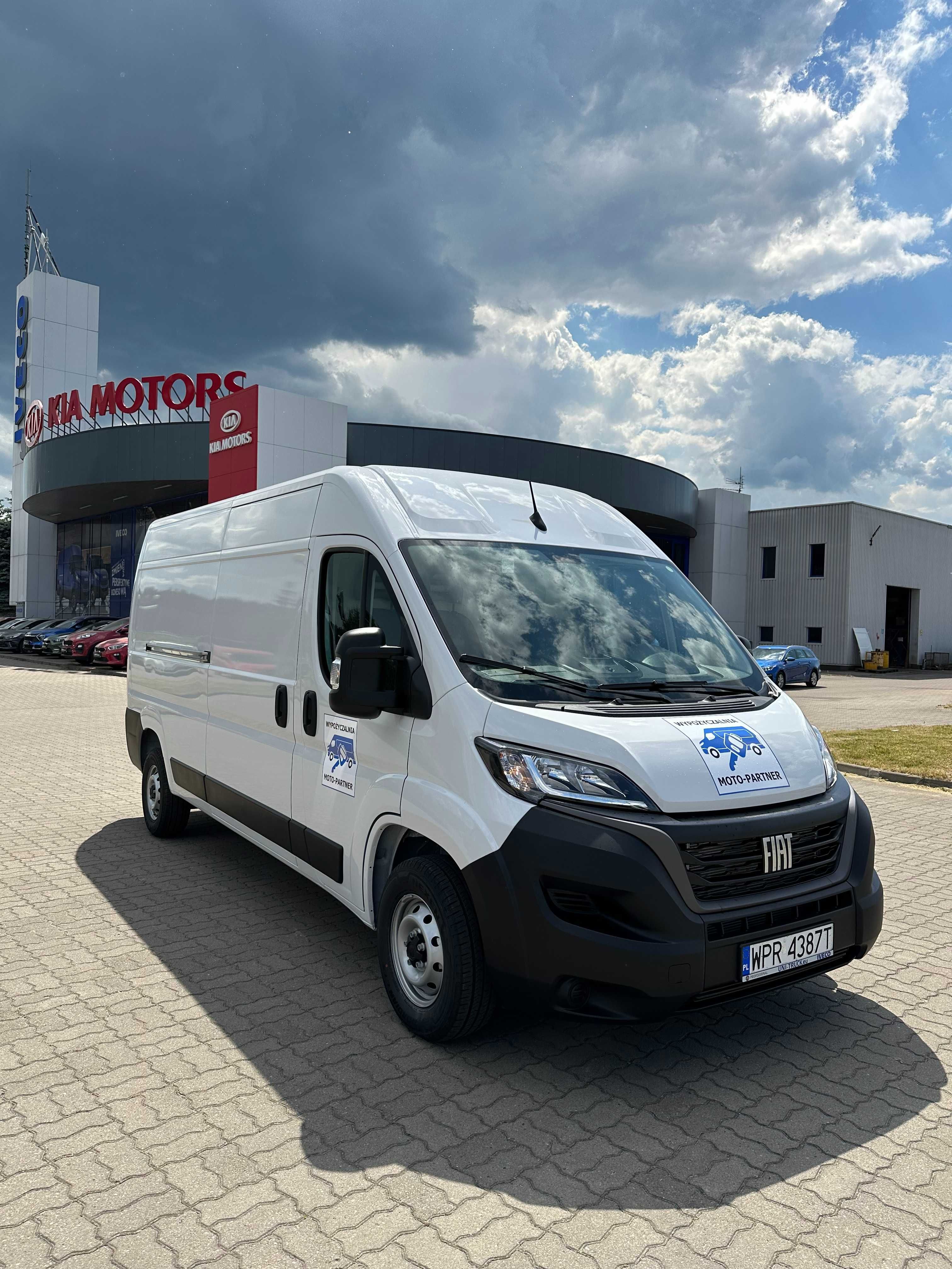 Wynajem  Fiat Ducato L4H2/ L4H3rocznik 2023 #Wypożyczalnia
209 zł