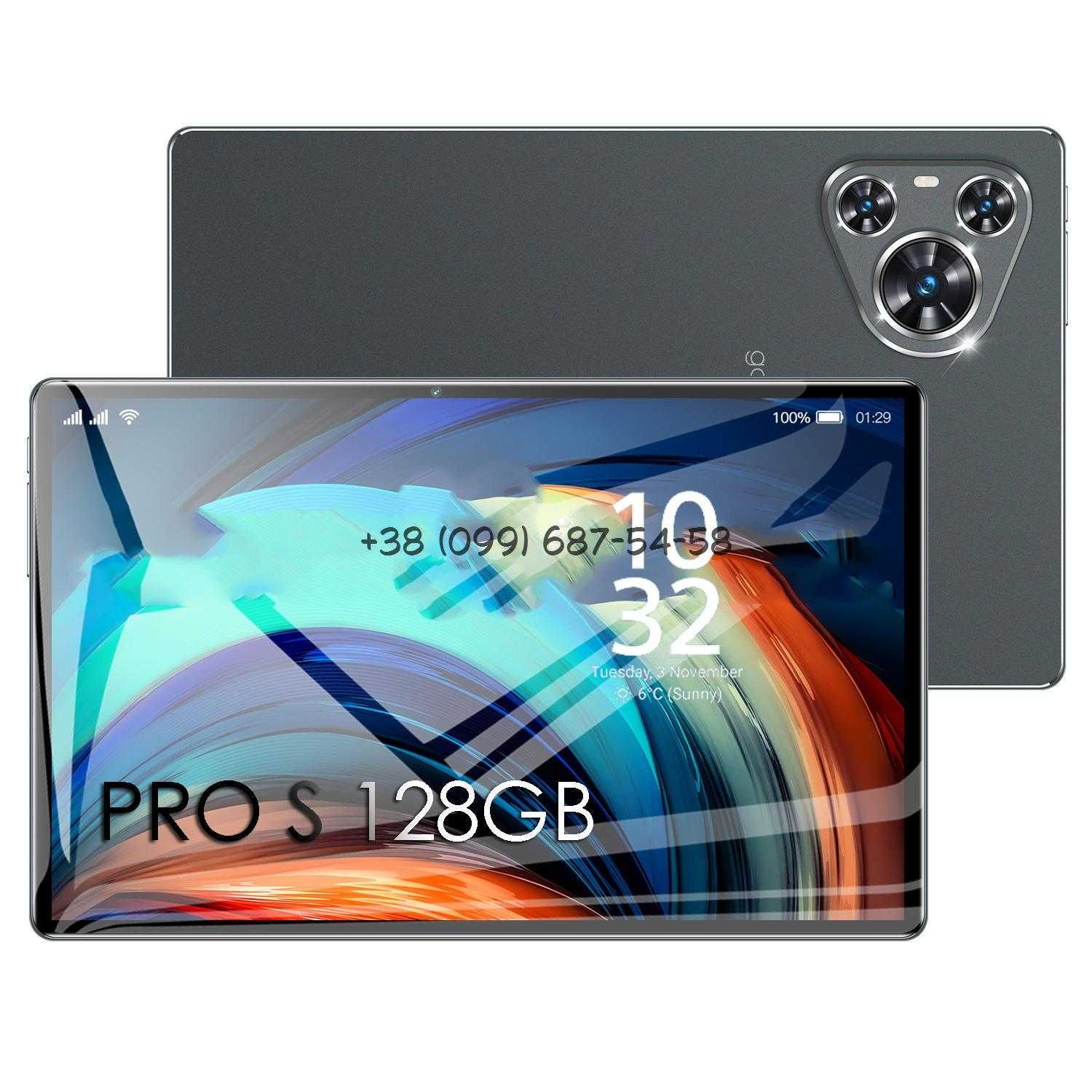 NEW Планшет 6-128GB/ 14android / IPS матрица / 2-sim / 3.4G LTE
