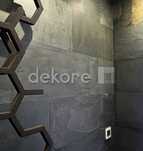 czarny łupek black slate duży format 60x30 na elewację i do wnętrz