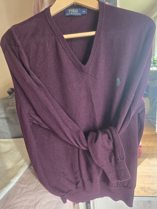 Sweter męski wełniany Ralph lauren XXL