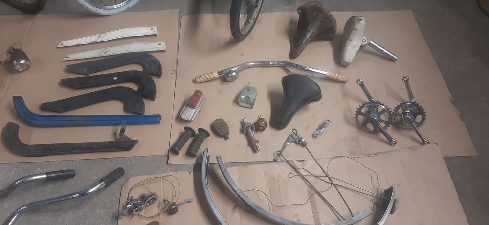 Stare rowery  części