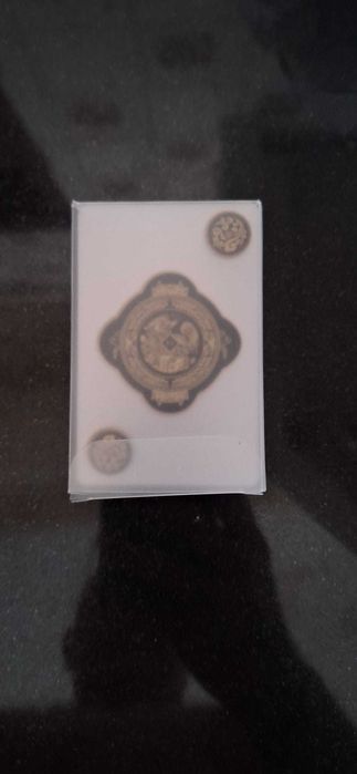 Baralho de cartas novo em plástico transparente, estilo diferente