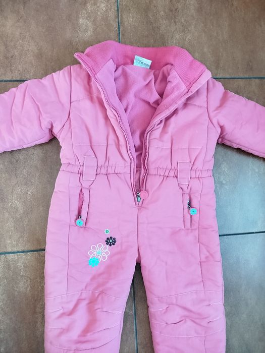 Kombinezon zimowy dla dziewczynki 92