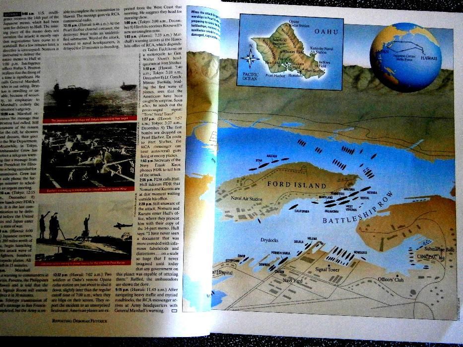 Pearl Harbour Revista Life edição comemorativa de 1991 2ª Guerra