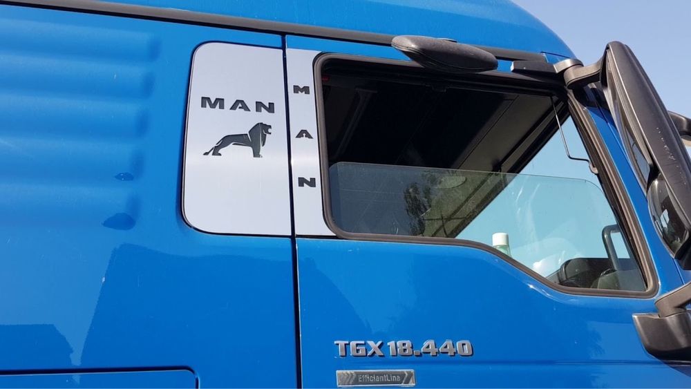 Хром для MAN TGX Автообвес Тюнинг TIR Держатель фар