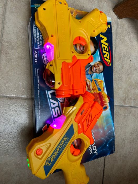 Лазерні Бластери Нерф набір 2шт Nerf Laser Ops Classic 2-Pack Hasbro
