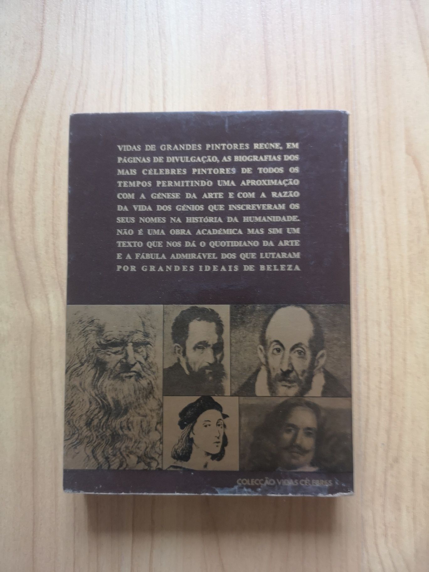 Livro Vidas de grandes pintores