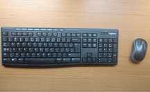 Zestaw bezprzewodowy klawiatura + myszka LOGITECH