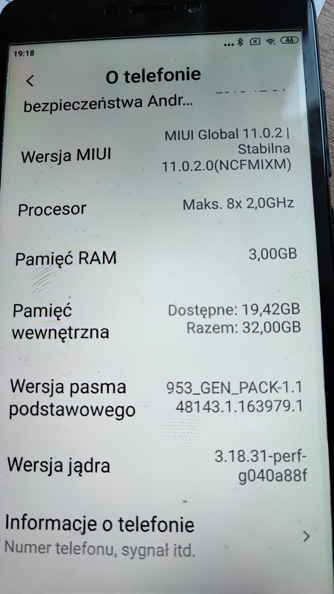 Xiaomi Redmi Note 4 3GB RAM 32 GB ROM BLACK