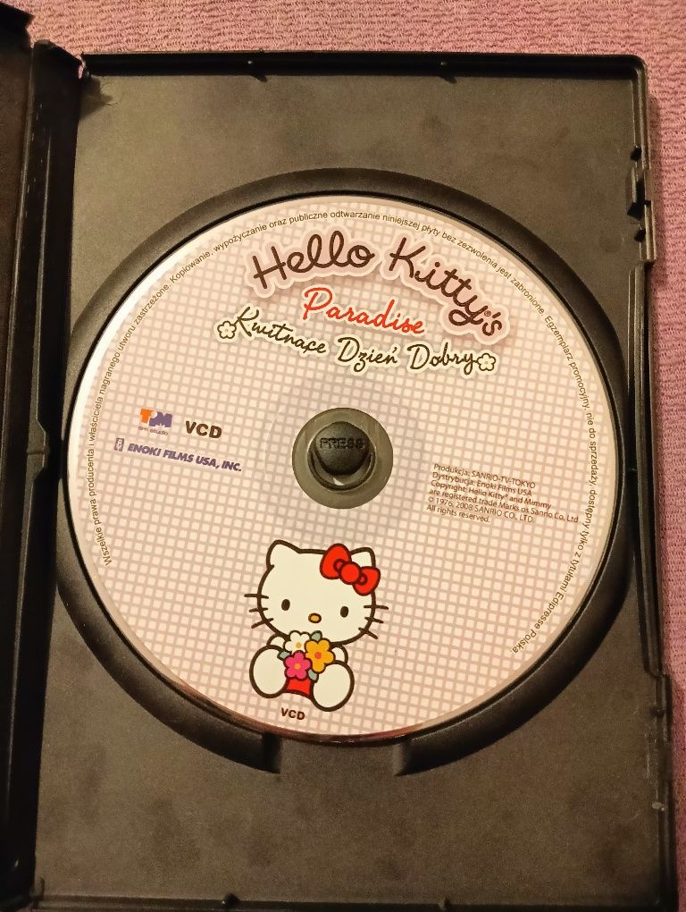 Sprzedam płytę DVD „Hello Kitty Paradise”