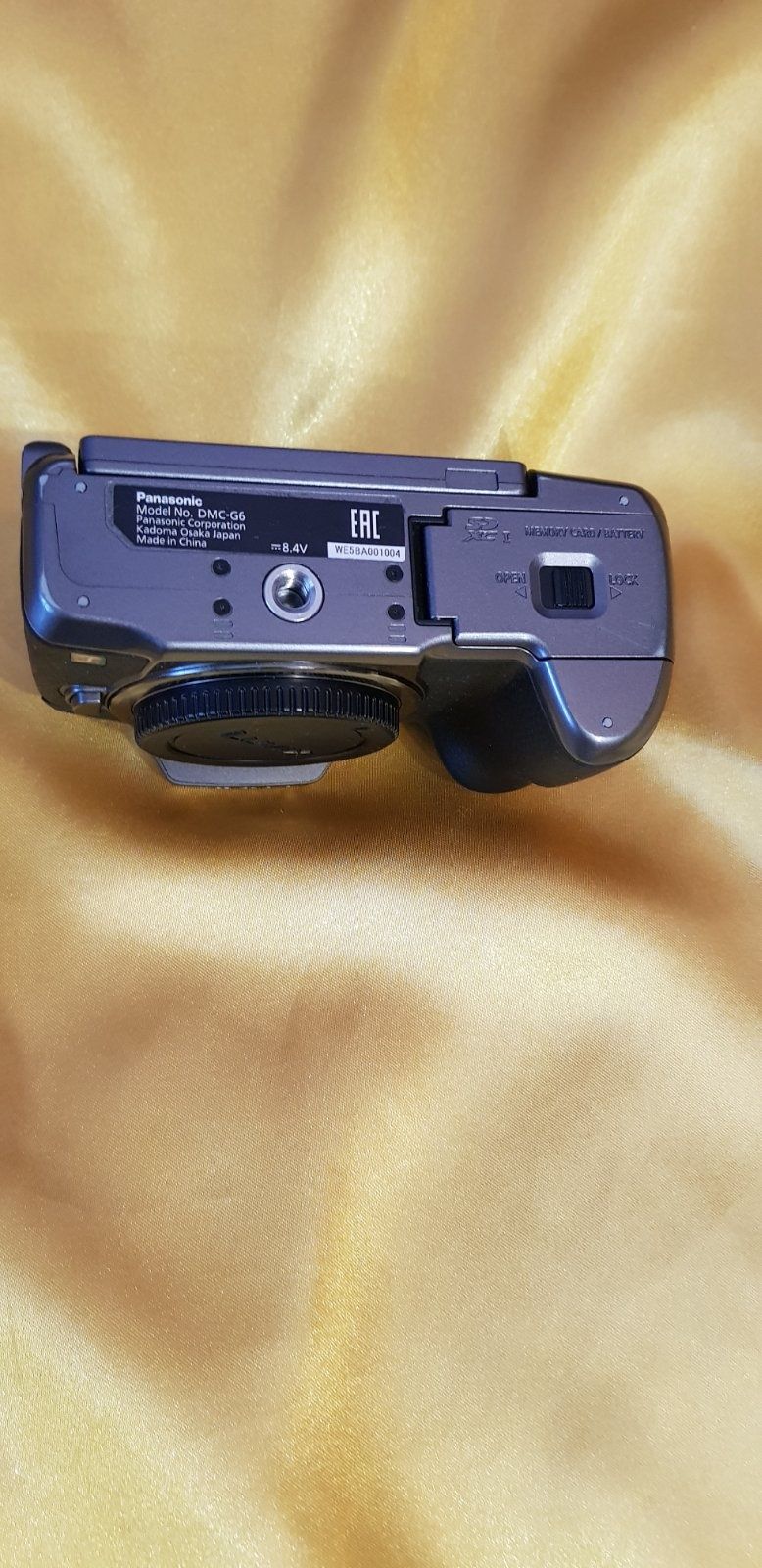 Panasonic  Lumix DMC -G6 тушка камери без об'єктива