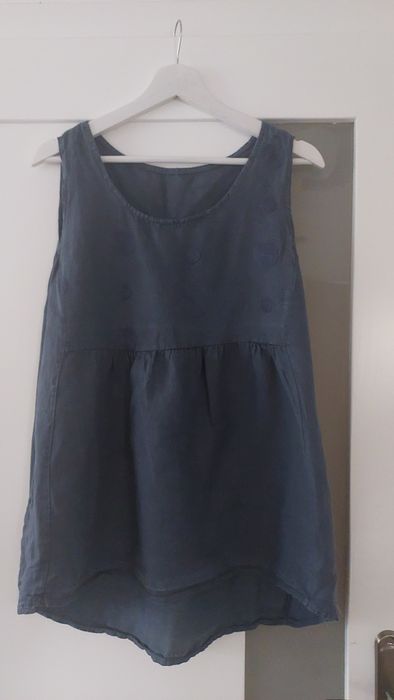 Lniana włoska tunika rozmiar 42/44