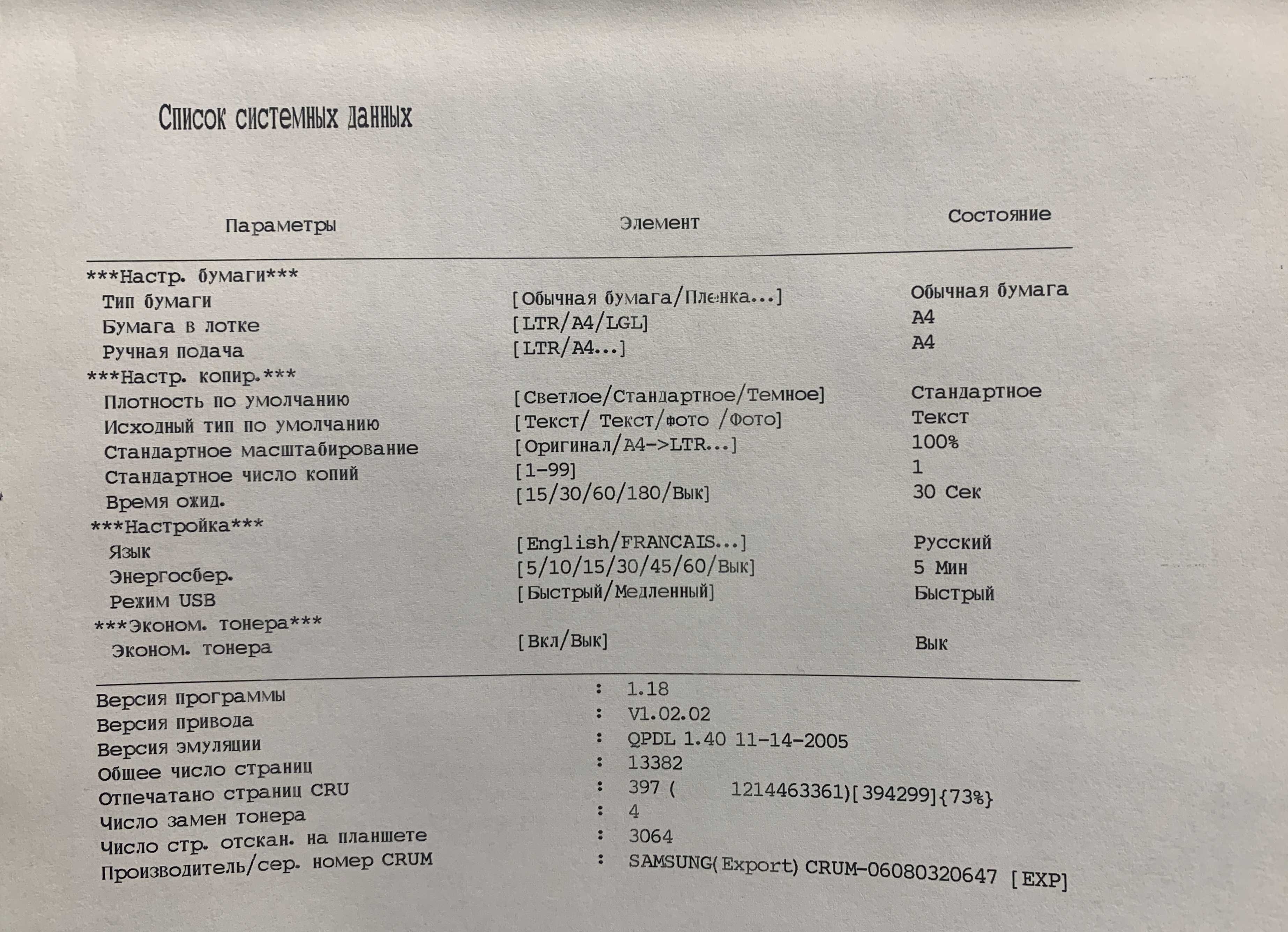 Принтер Сканер Копіювання Samsung SCX-4220