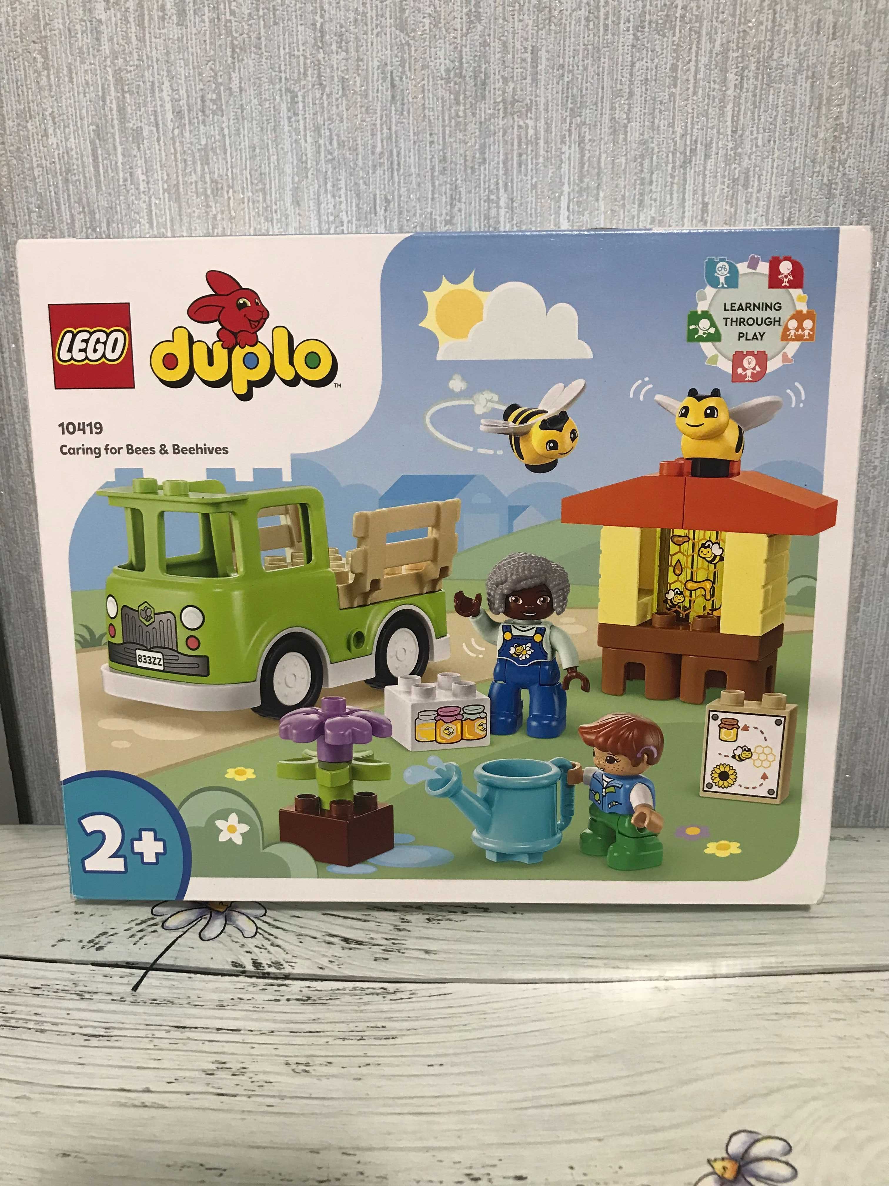 Конструктор Лего Дупло Пасека с пчелами и ульями. Lego Duplo.