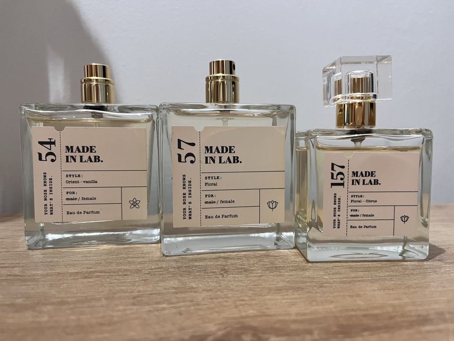 3 perfumy made in lab