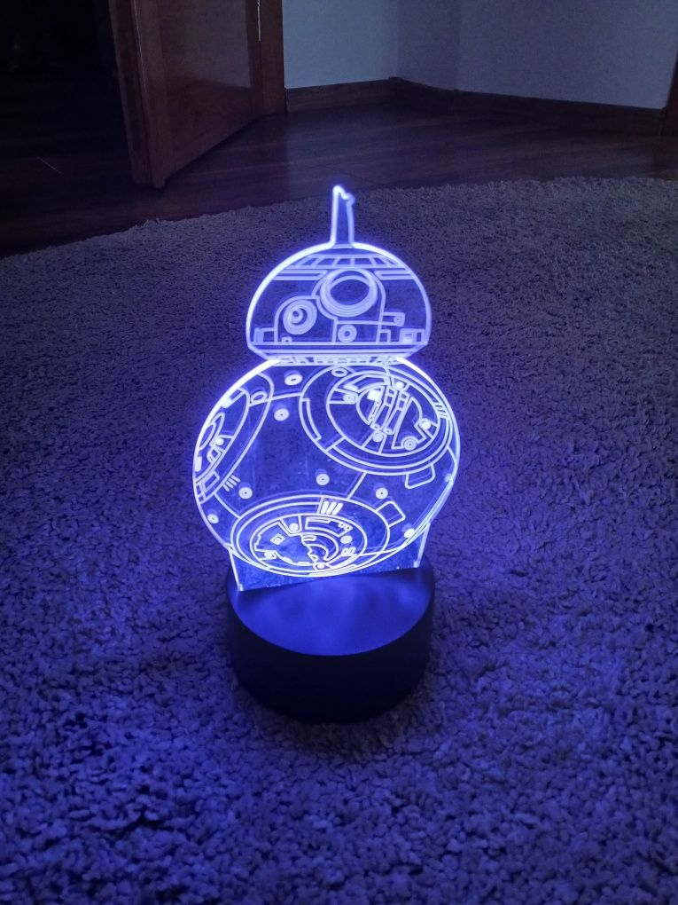Lampka z wizualizacją StarWars