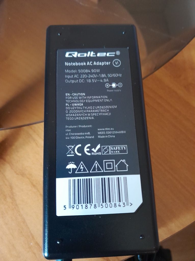 Zasilacz adapter Notebook Hp.Nowy