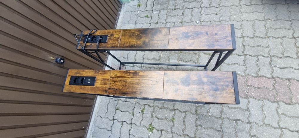 Półka Konsola z listwa usb