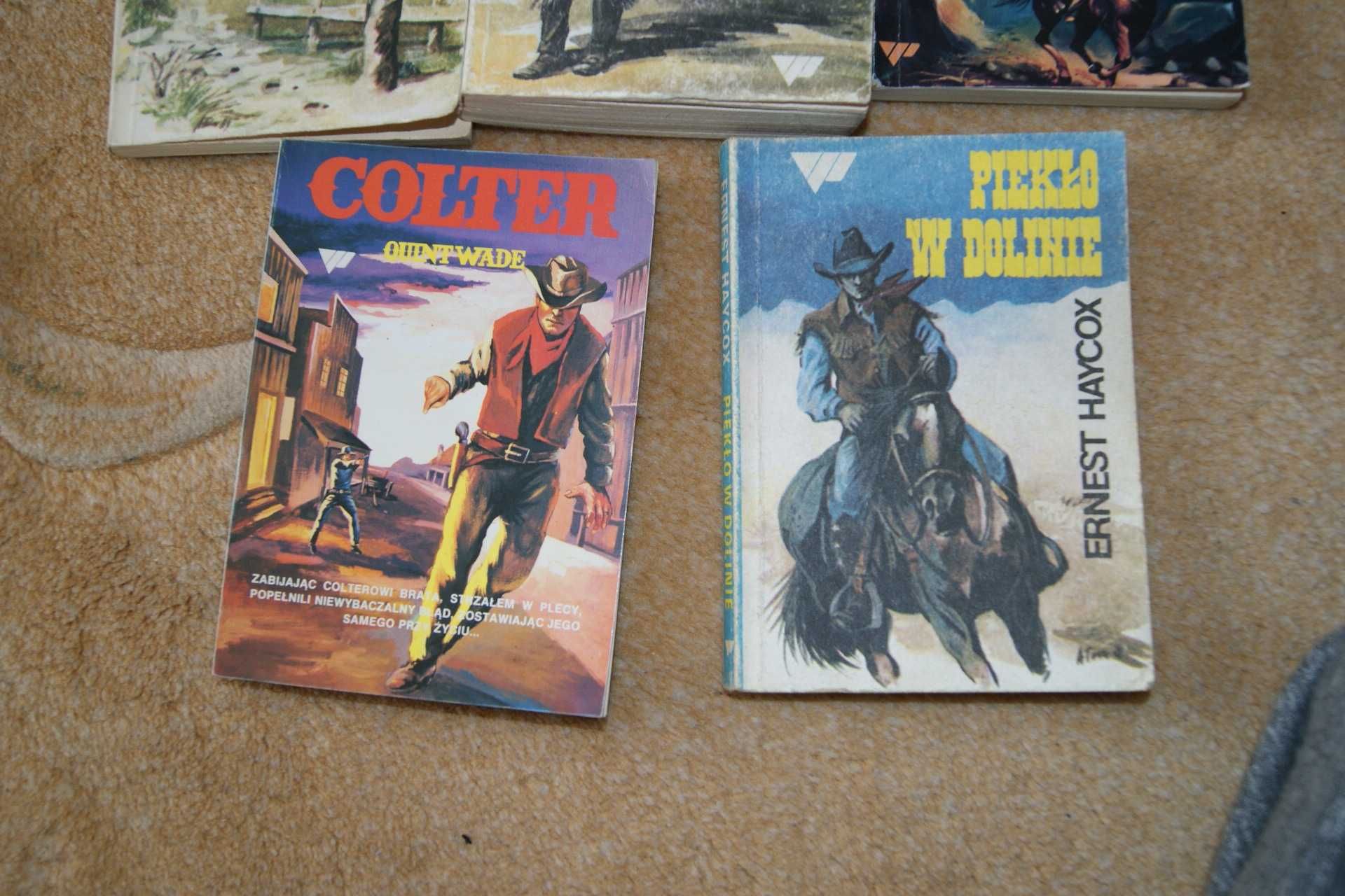 Książki dziki zachód, western