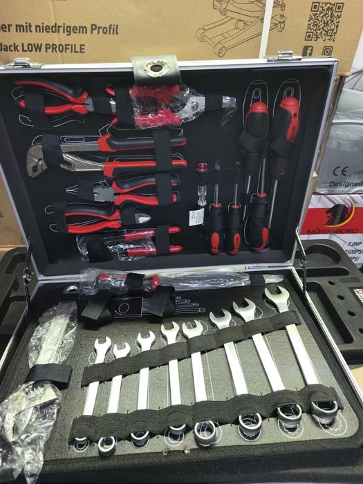 Mala de ferramentas alumínio completa para qualquer tipo de trabalho