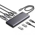 Stacja dokująca 8w1 Hub USB C 2HDMI 10 Gb/s PD 100W UGREEN Pro 308
