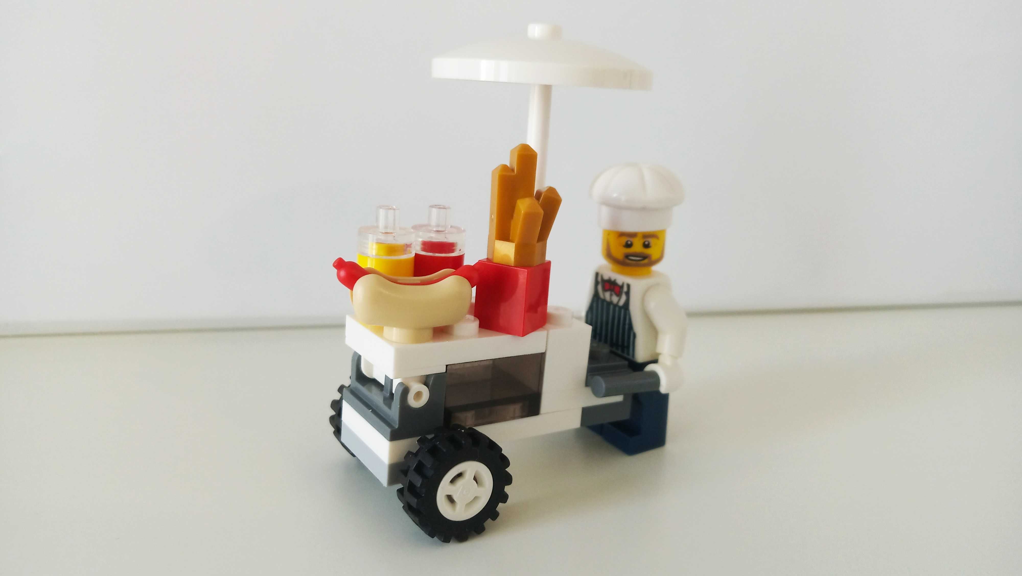 Lego Moc nowojorski wózek z hot-dogami