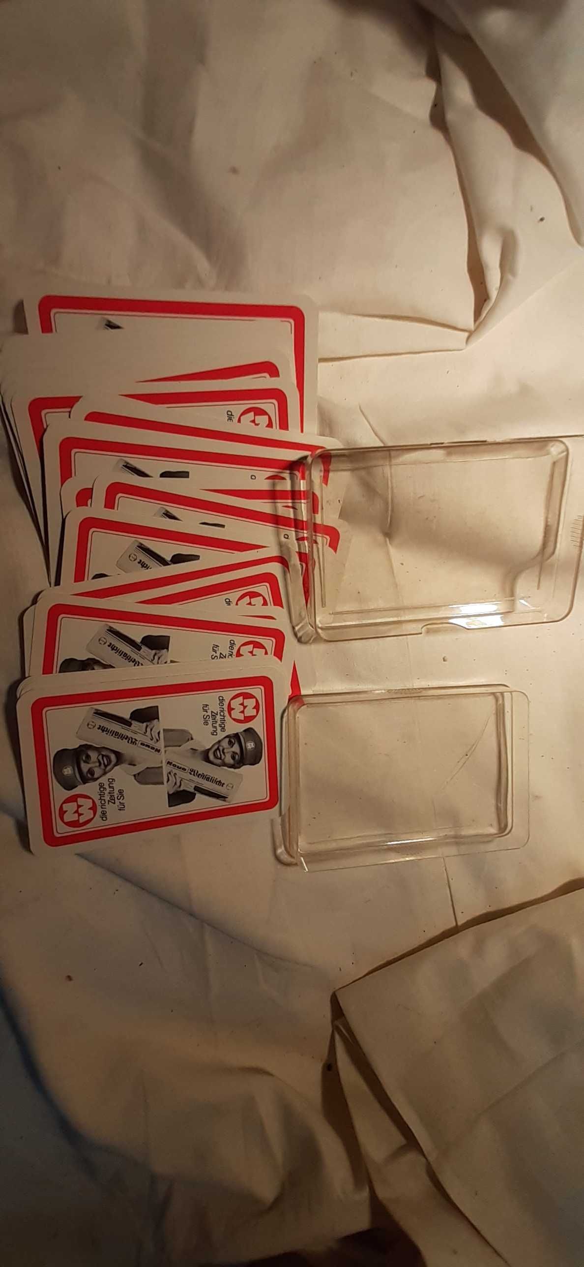 stare niemieckie karty do gry dla kolekcjonerów