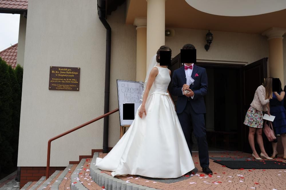 Suknia ślubna Pronovias Barcaza rozm. 34/36 orginalna